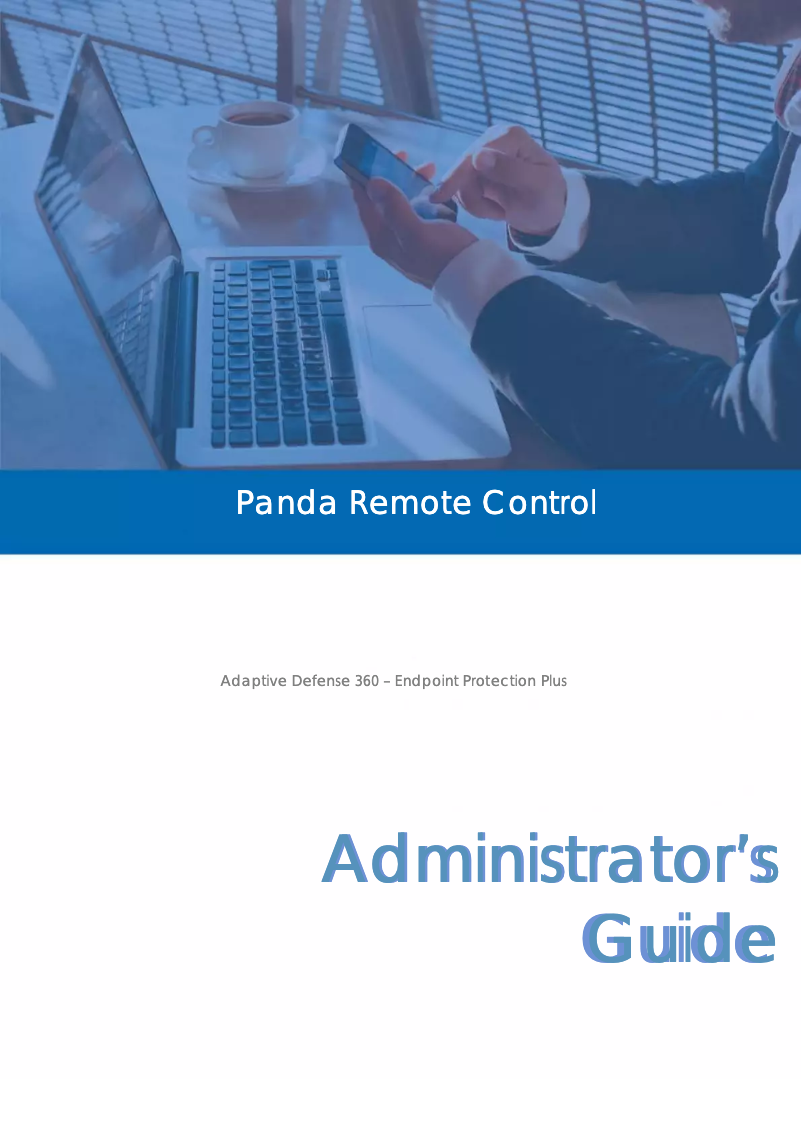 Page 1 de la notice Manuel utilisateur Panda Remote Control