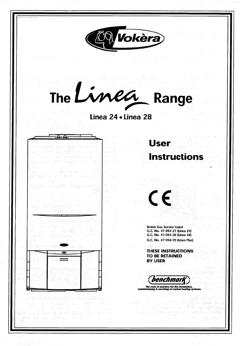 Página 1 del manual Manual de usuario Vokèra Linea 24