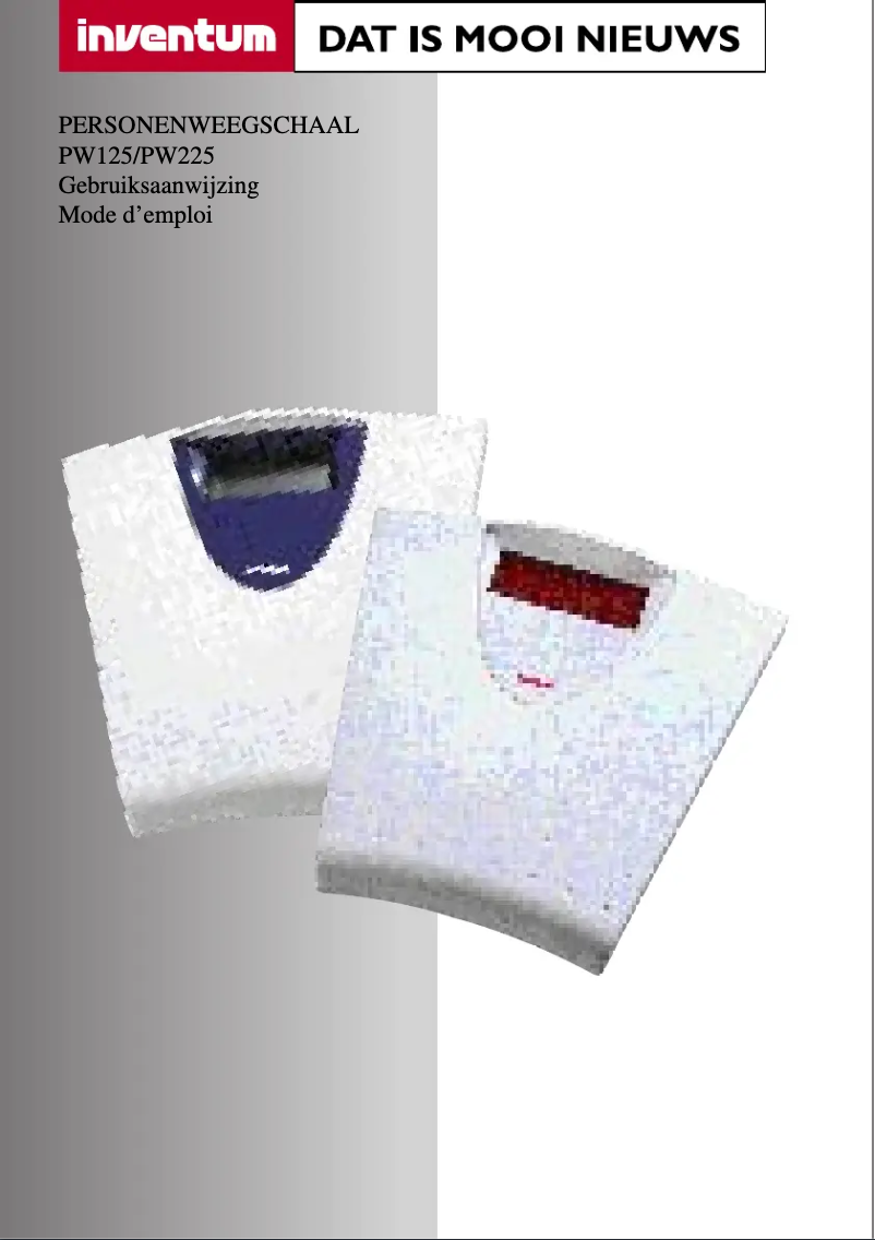 Page 1 de la notice Manuel utilisateur Inventum PW125