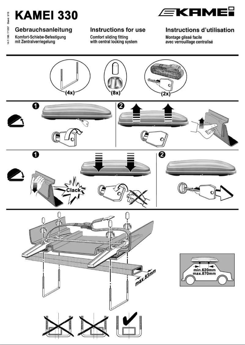Image de la première page du manuel de l'appareil 330
