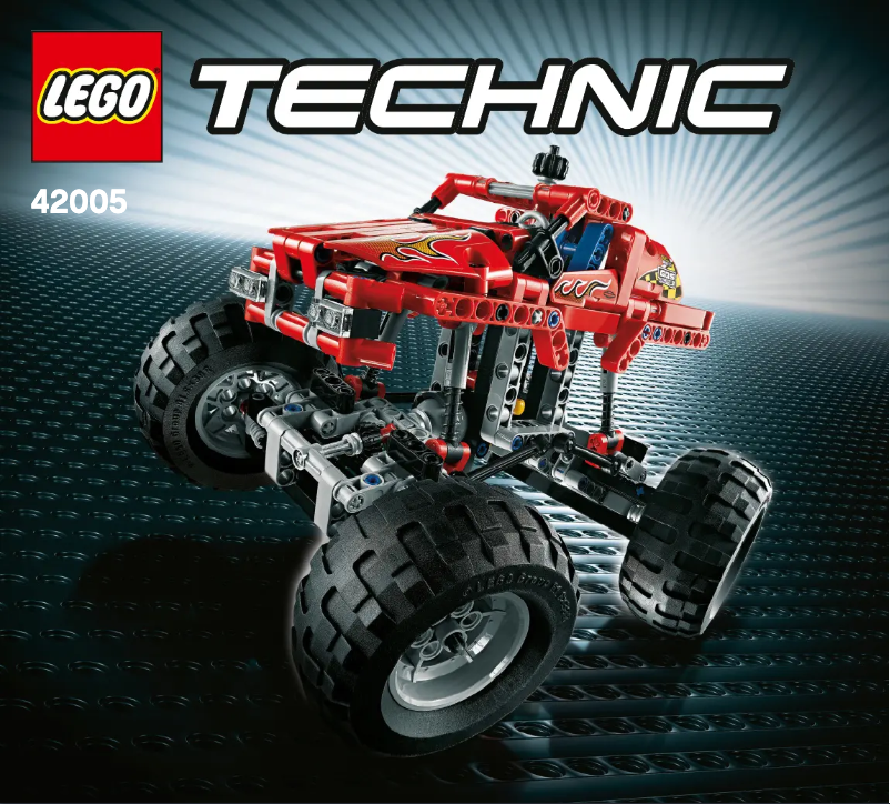 Page n°1 - Manuel utilisateur Lego Technic 42005