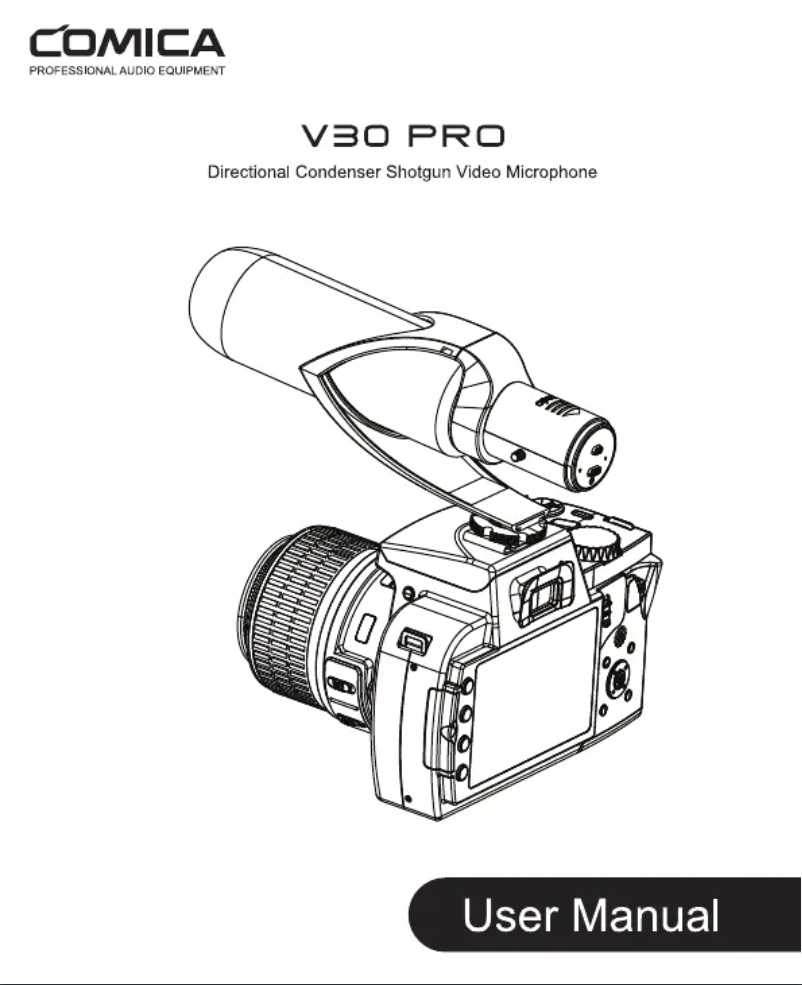 Image de la première page du manuel de l'appareil CVM-V30 PRO