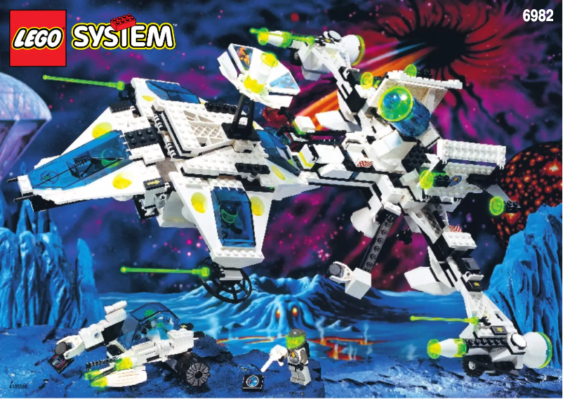 Page n°1 - Manuel utilisateur Lego Space 6982