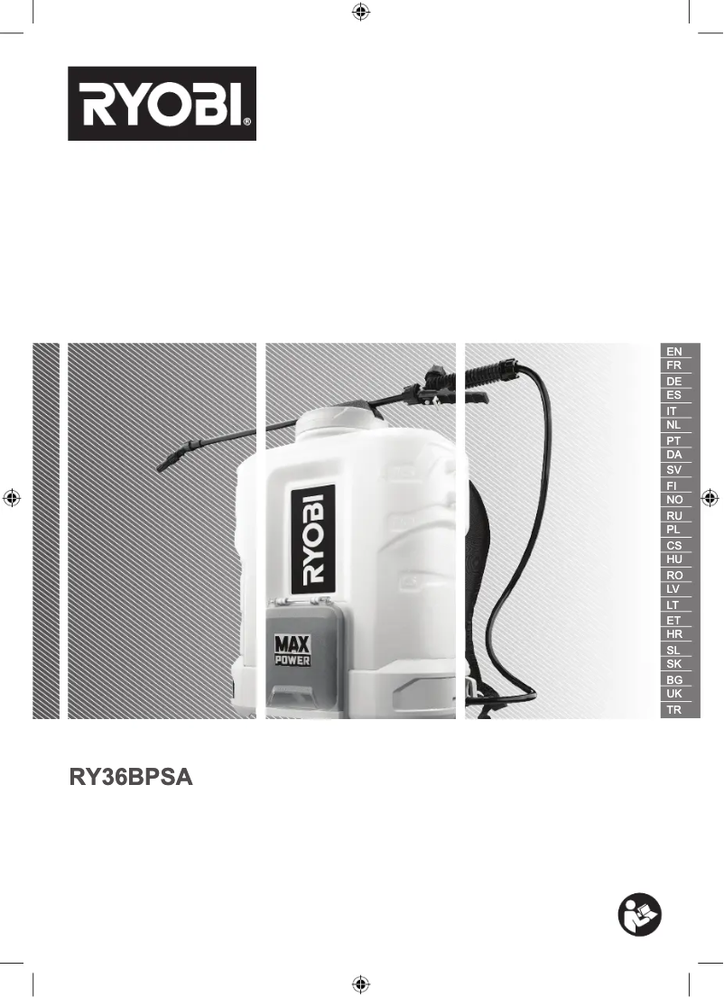 Page n°1 - Manuel utilisateur RYOBI Max Power RY36BPA