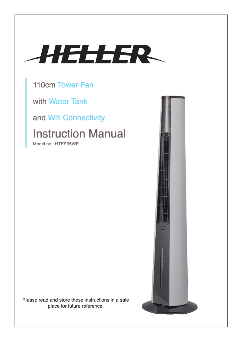 Page n°1 - Manuel utilisateur Heller HTFE35WF