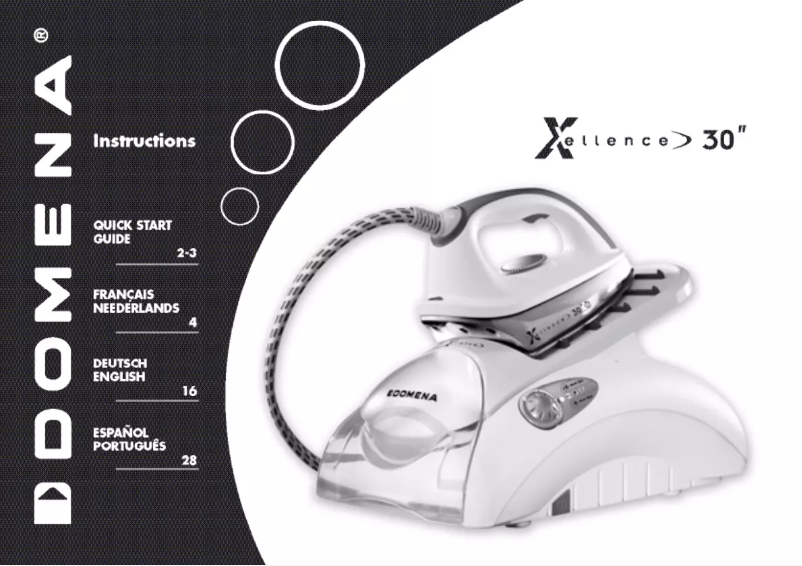 Image de la première page du manuel de l'appareil Xellence 30