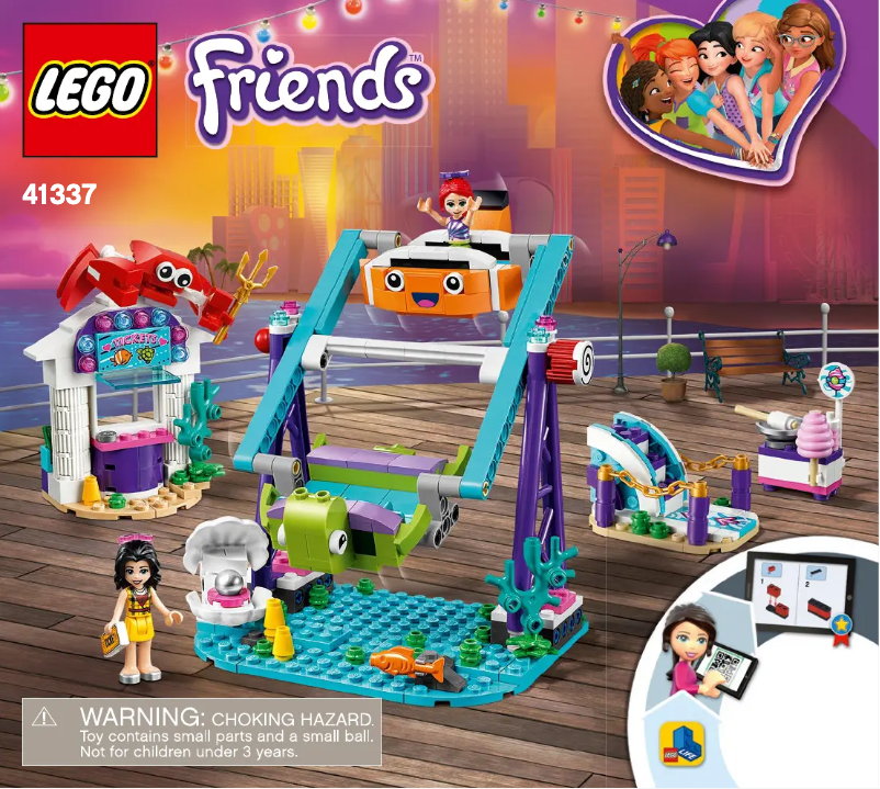 Page n°1 - Manuel utilisateur Lego Friends 41337
