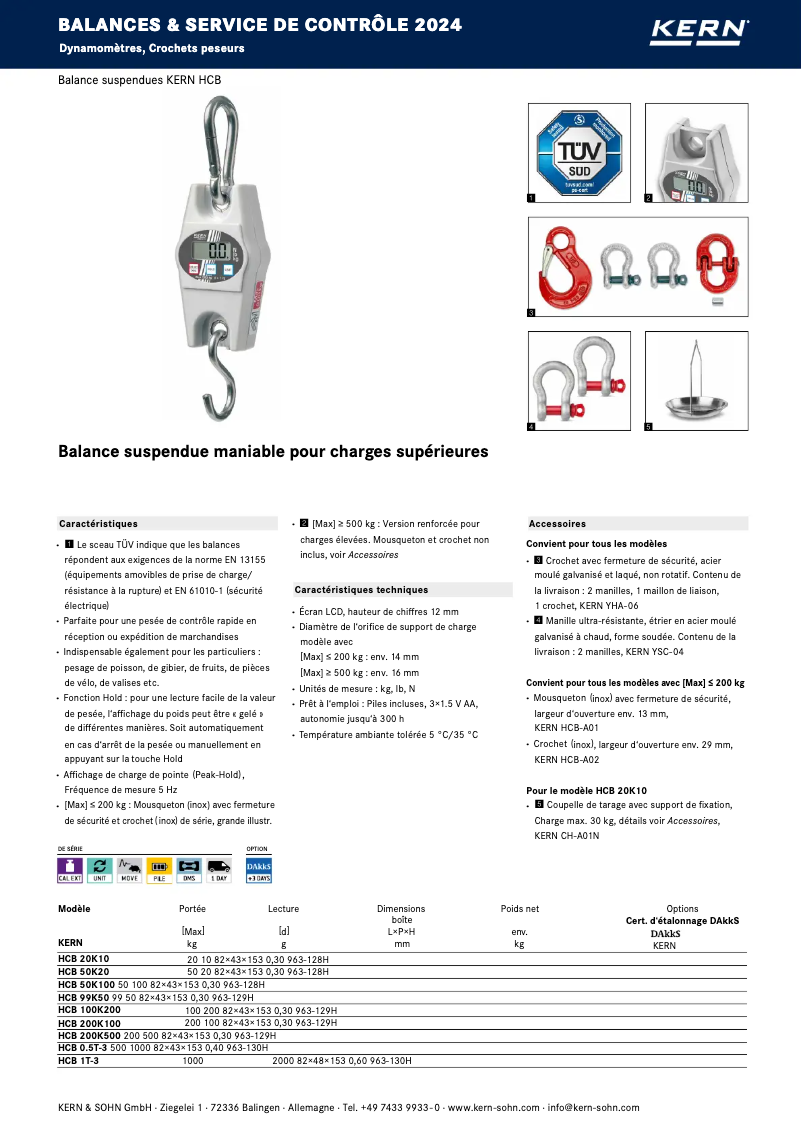 Image de la première page du manuel de l'appareil HCB 200K100