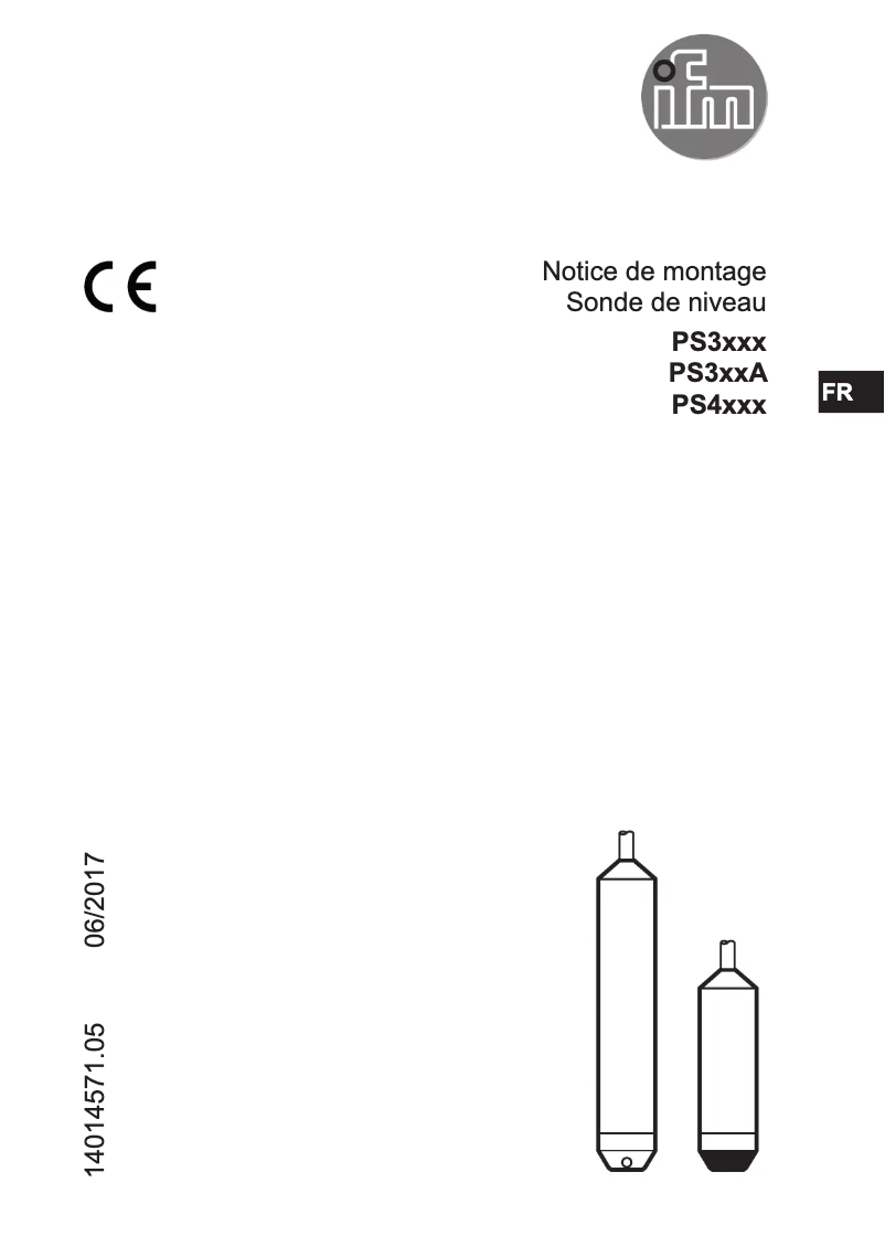 Page n°1 - Manuel utilisateur IFM PS4607