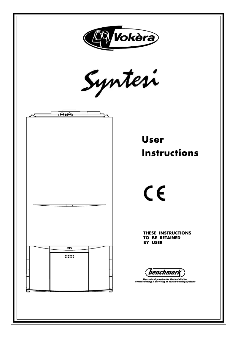 Page 1 de la notice Manuel utilisateur Vokèra Syntesi
