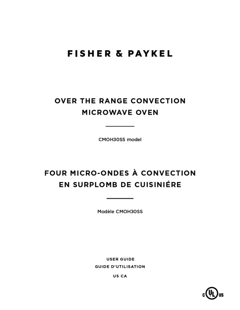 Page n°1 - Manuel utilisateur Fisher & Paykel CMOH-30SS-2Y