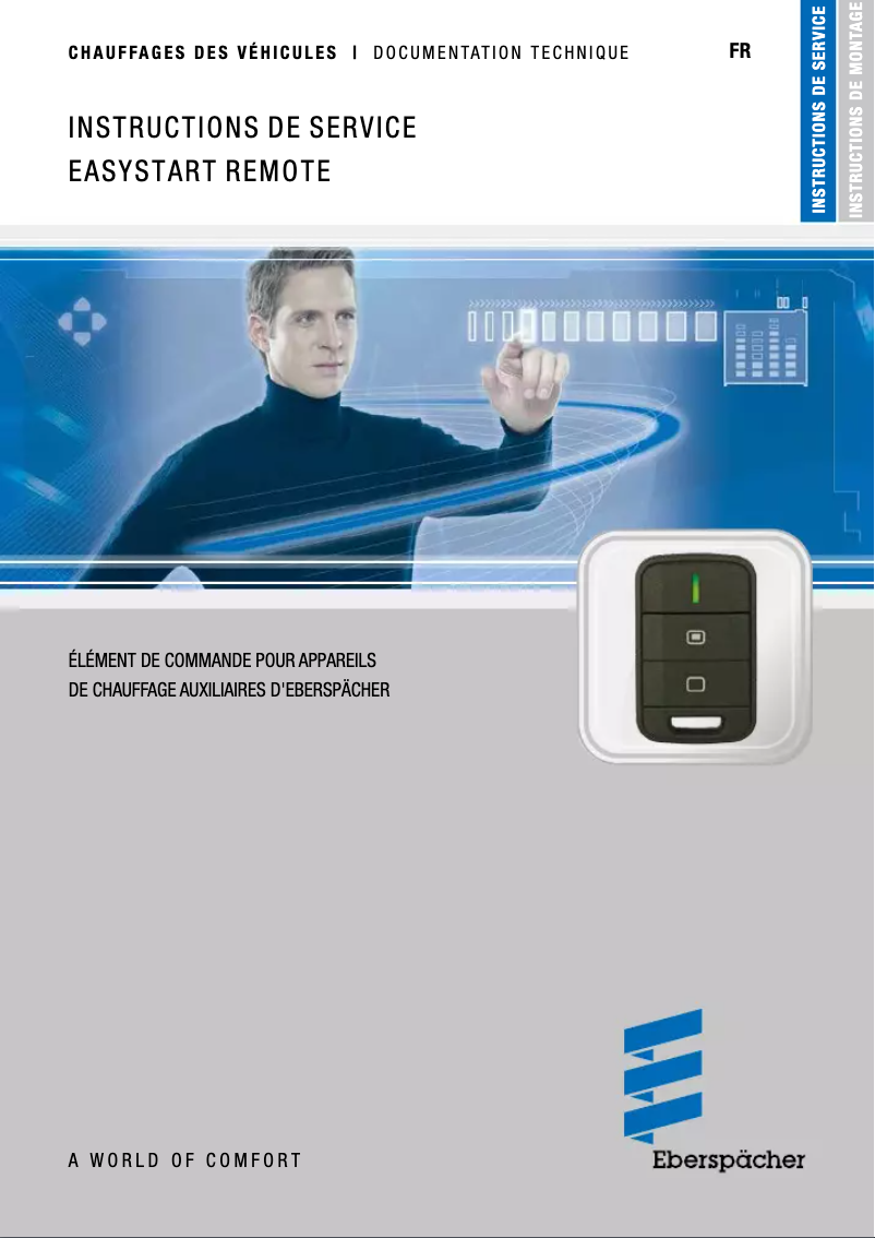 Page n°1 - Manuel utilisateur Eberspacher EasyStart Remote