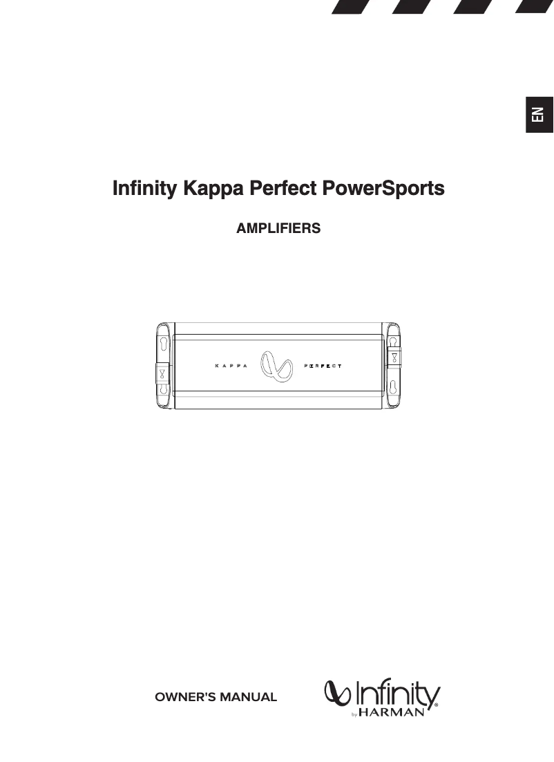 Page 1 de la notice Manuel utilisateur Infinity Kappa Perfect 3002A
