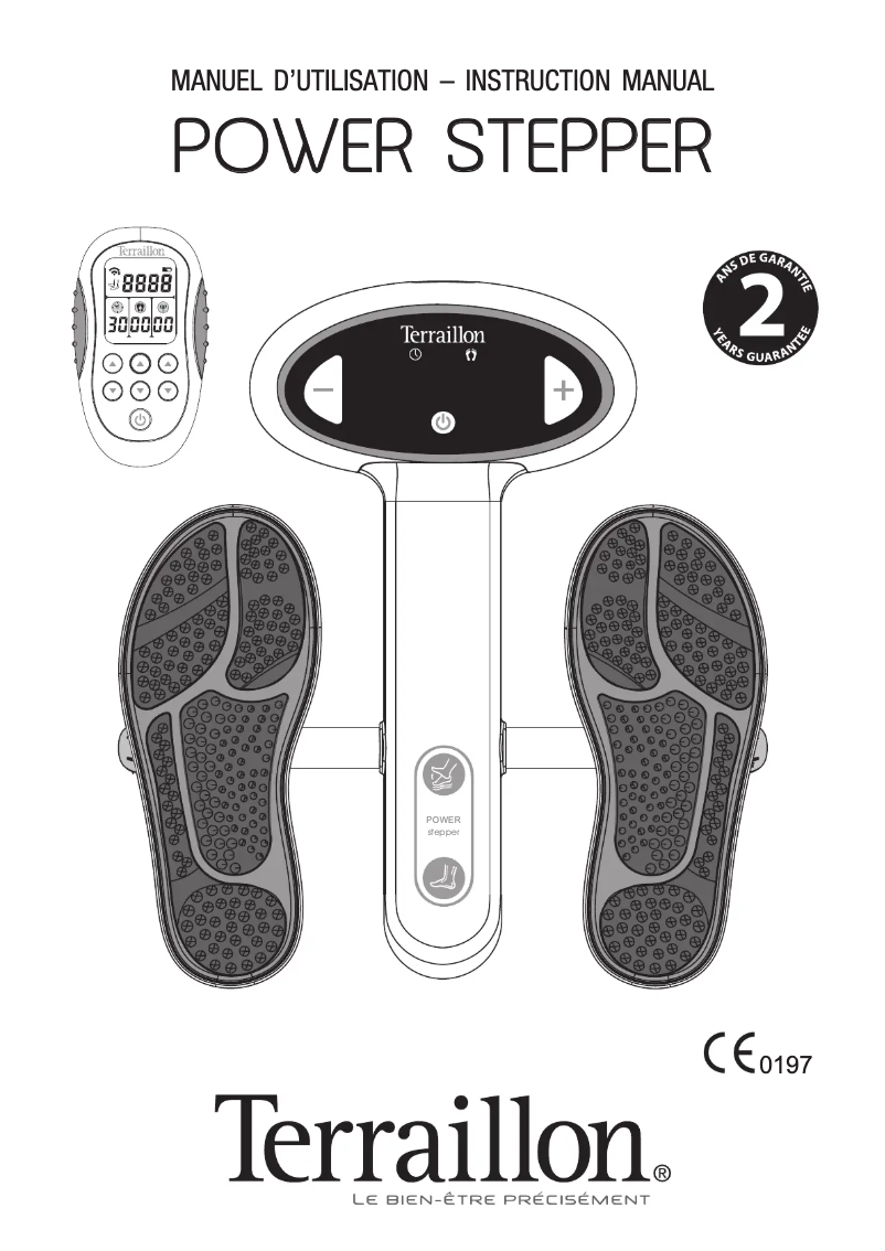 Page n°1 - Manuel utilisateur Terraillon Power Stepper