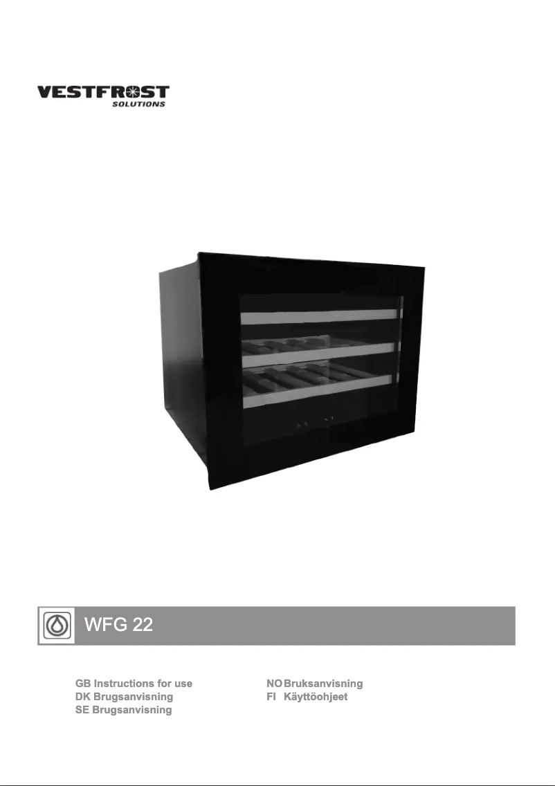 Image de la première page du manuel de l'appareil WFG 22