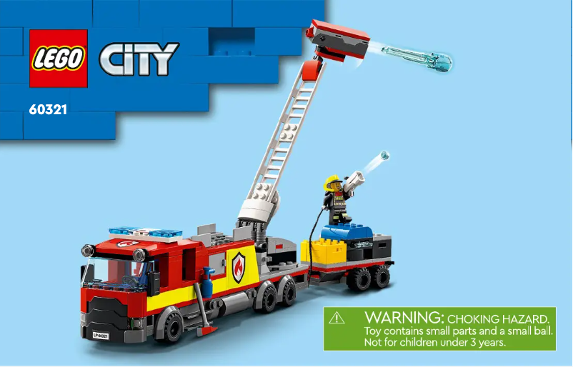 Page 1 de la notice Manuel utilisateur Lego City 60321