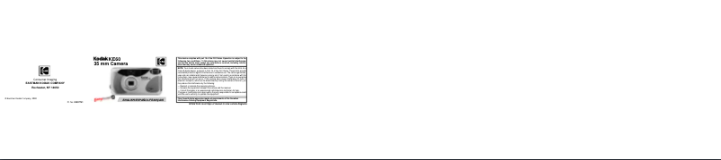 Image de la première page du manuel de l'appareil KE60