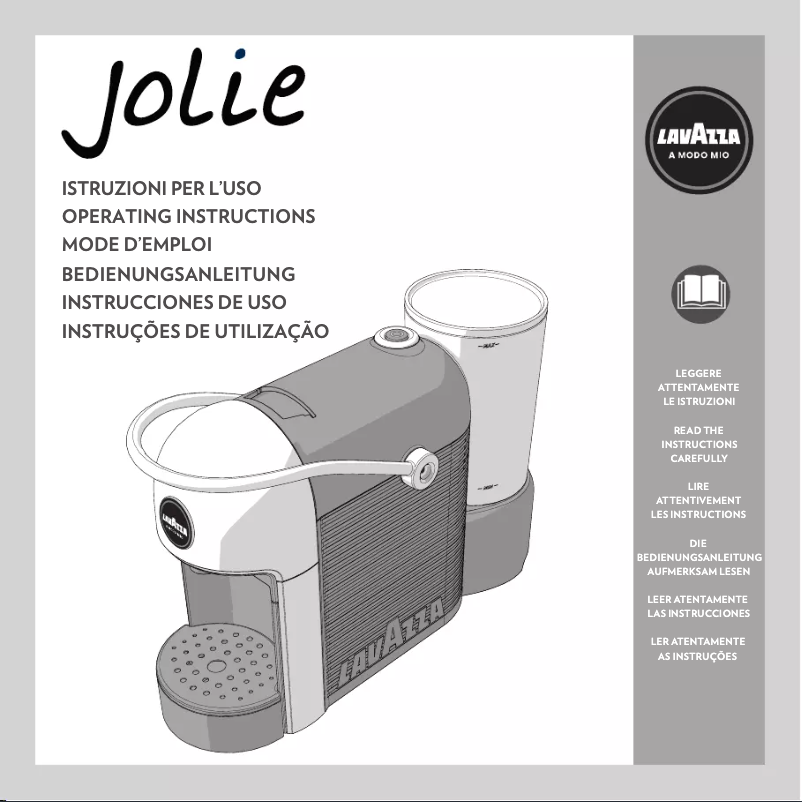 Image de la première page du manuel de l'appareil Jolie