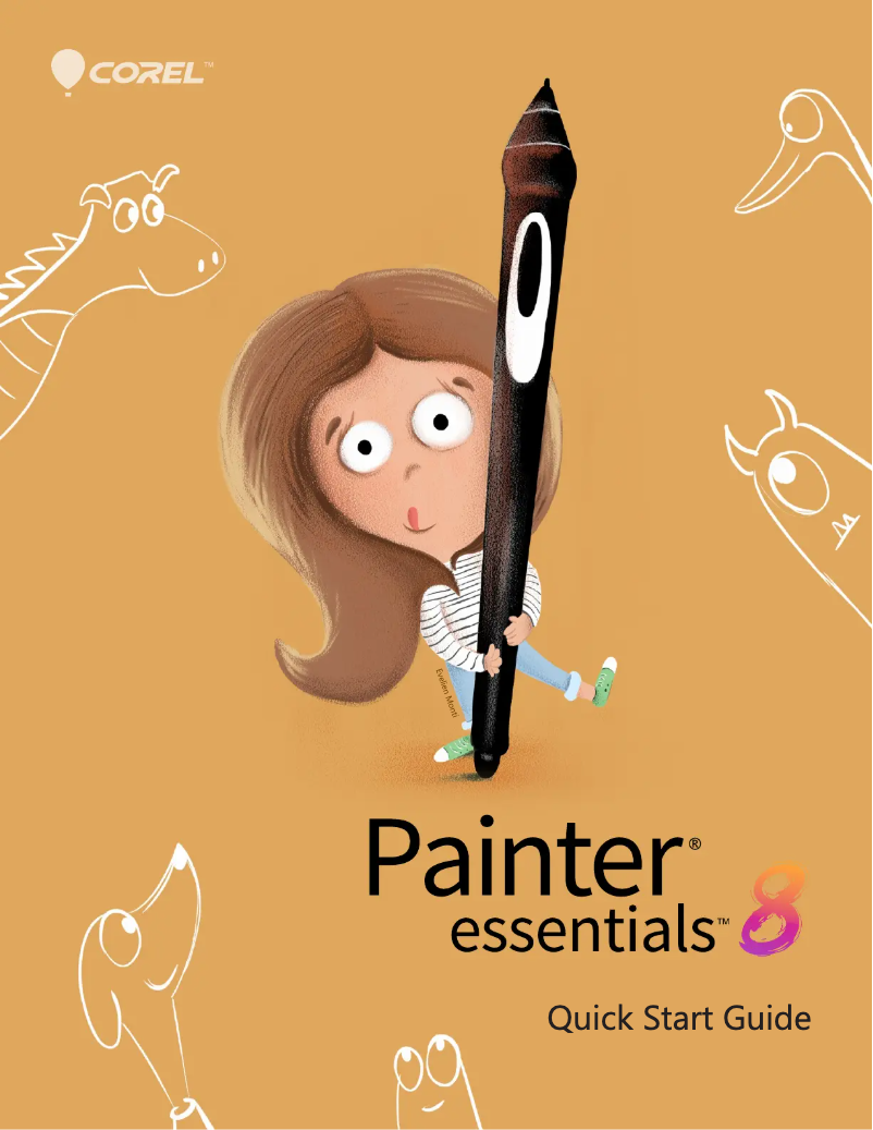 Image de la première page du manuel de l'appareil Painter Essentials 8