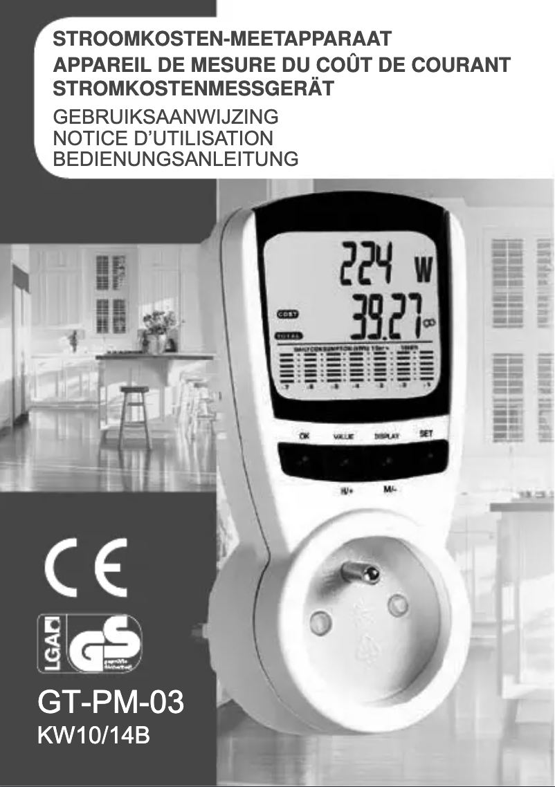 Image de la première page du manuel de l'appareil GT-Szcer-01