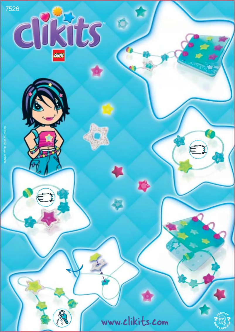 Page n°1 - Manuel utilisateur Lego My Starry Notes