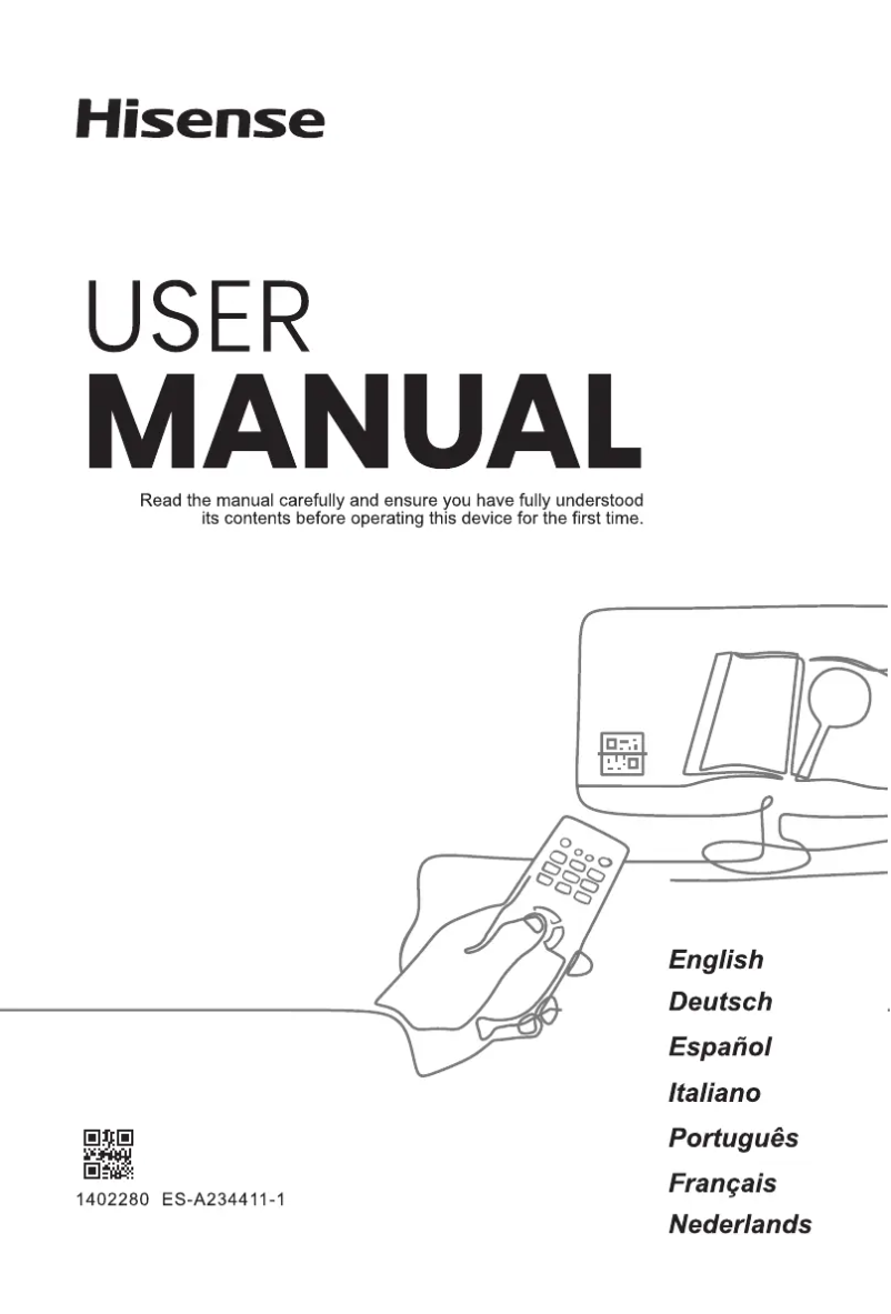 Page 1 de la notice Manuel utilisateur Hisense 100E7NQ PRO