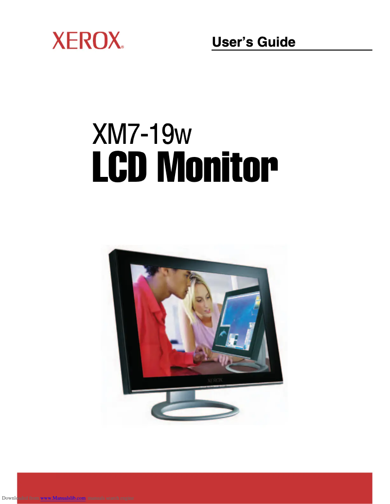 Image de la première page du manuel de l'appareil XM7-20W