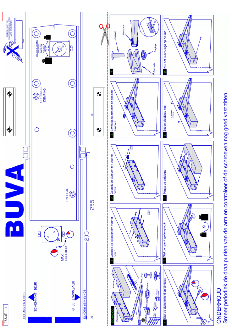 Page n°1 - Manuel utilisateur BUVA DD540