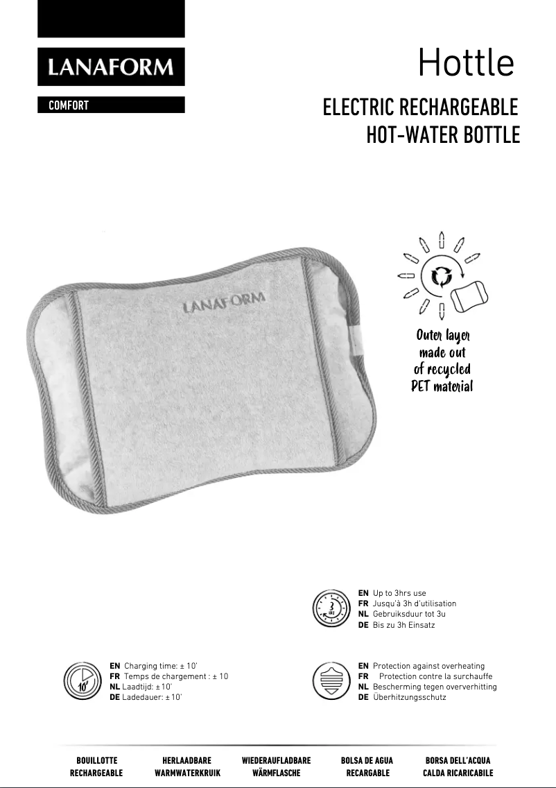 Image de la première page du manuel de l'appareil Hottle