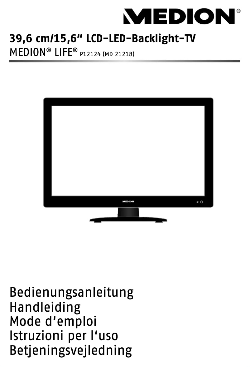 Page 1 de la notice Manuel utilisateur Medion LIFE P12124 MD 21218