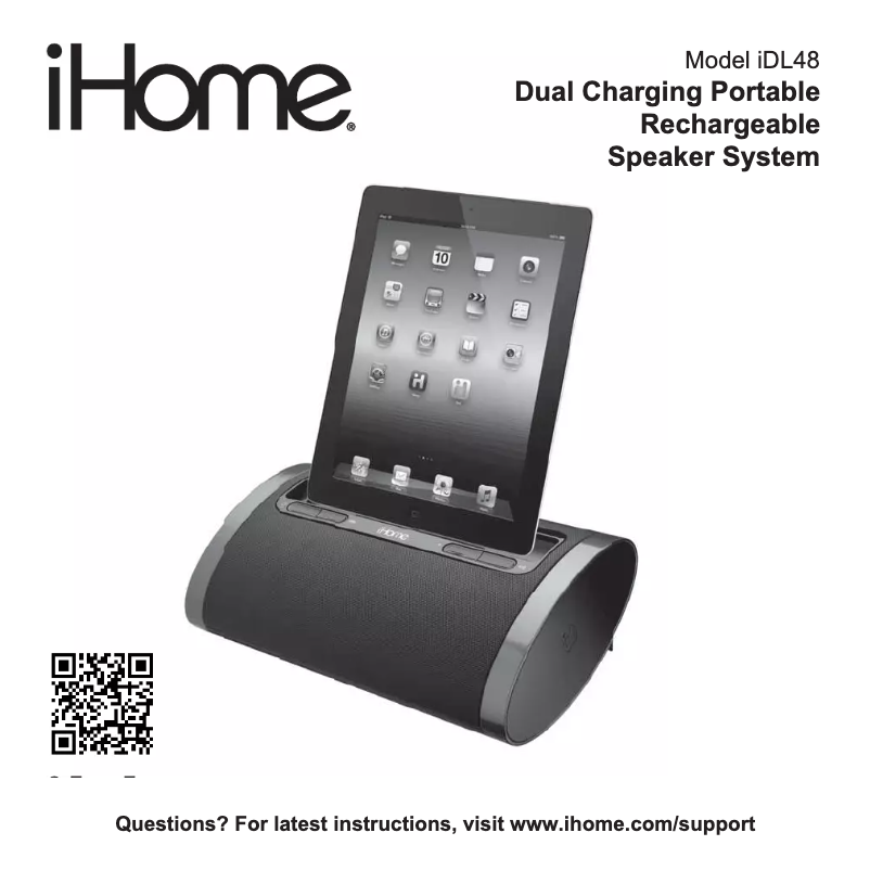 Imagen de la primera página del manual del dispositivo iDL48