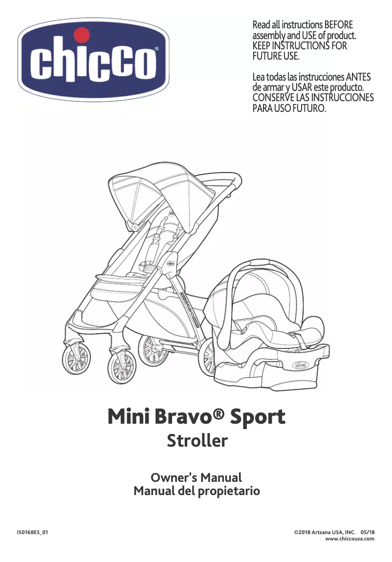 Image de la première page du manuel de l'appareil Mini Bravo Sport