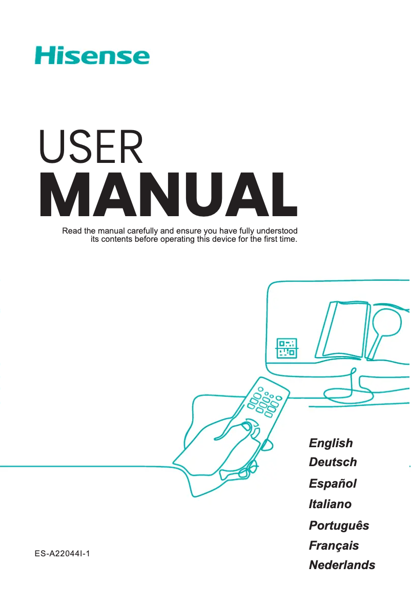 Page n°1 - Manuel utilisateur Hisense 65A9H