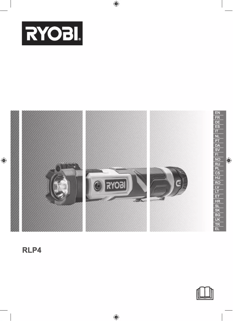 Page n°1 - Manuel utilisateur RYOBI RLP4-120G