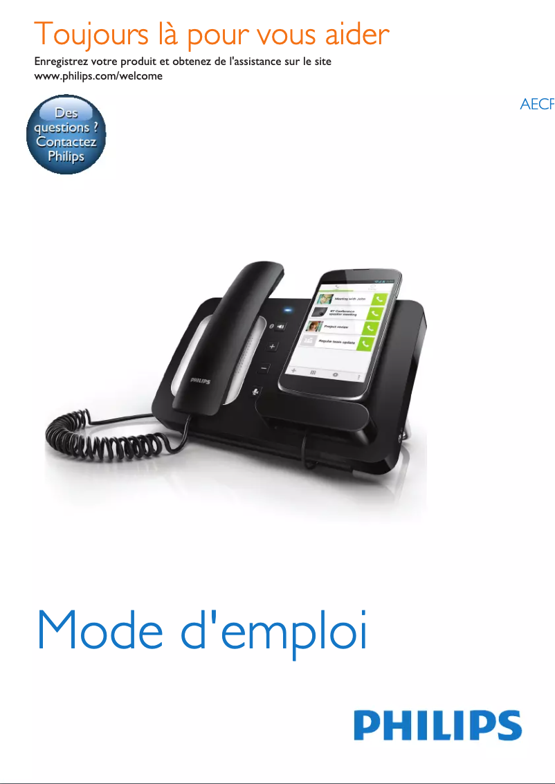 Image de la première page du manuel de l'appareil AECP3000