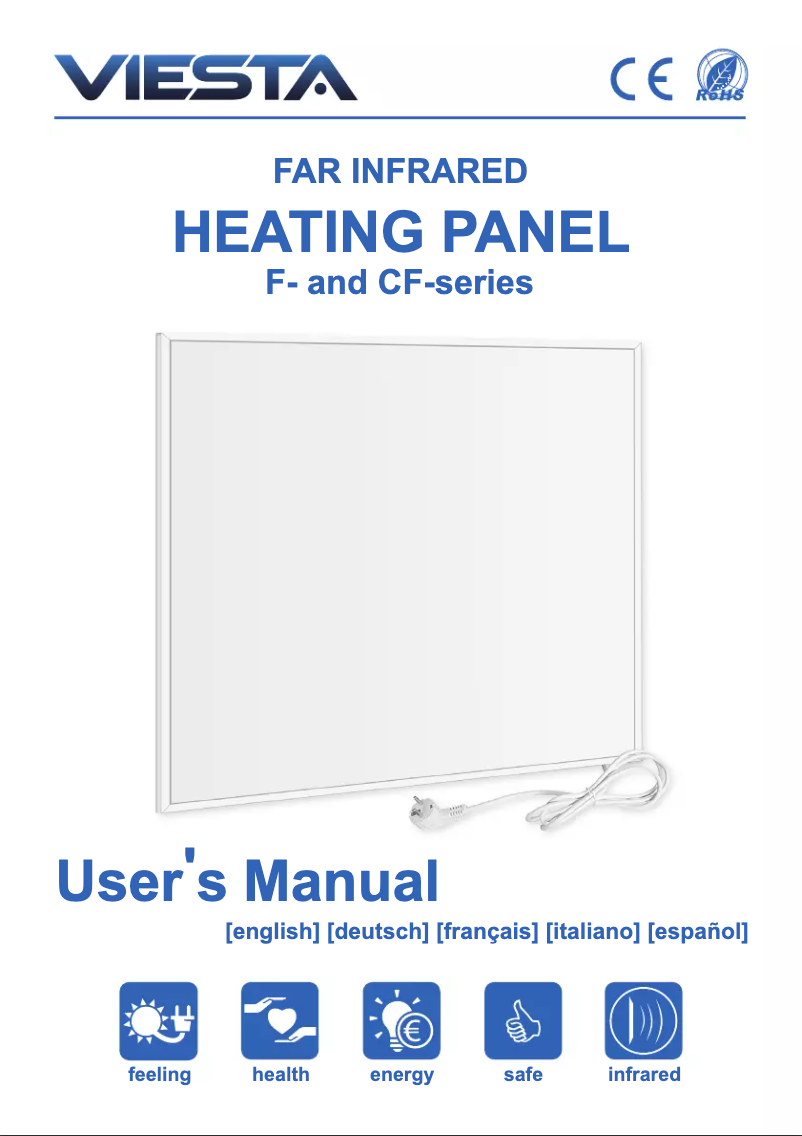 Page 1 de la notice Manuel utilisateur VIESTA F700