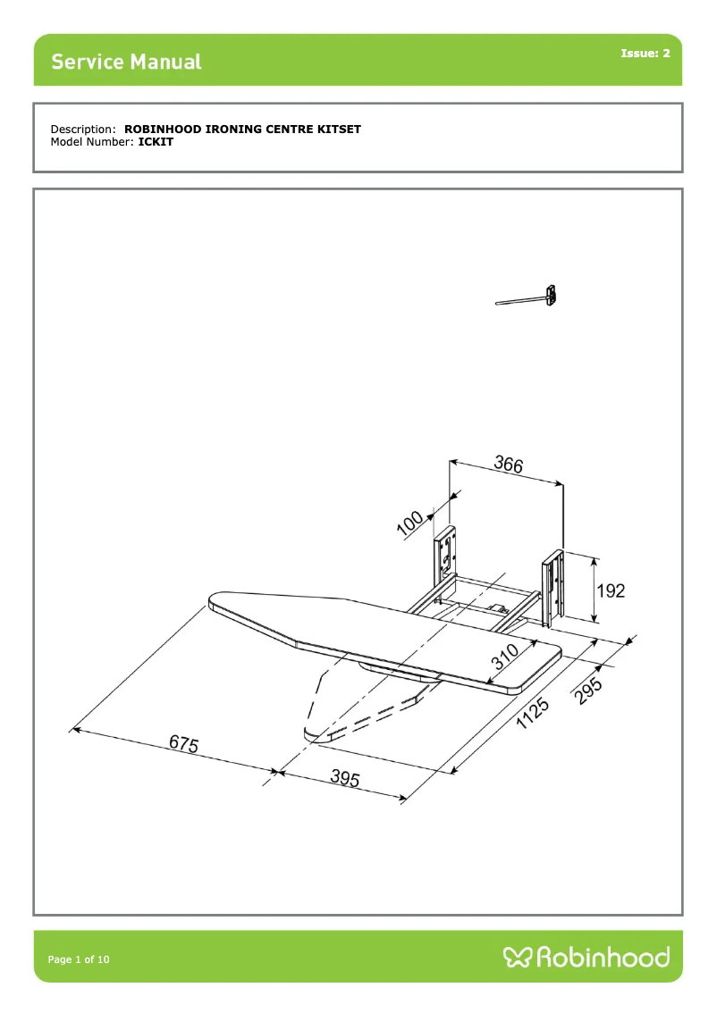 Página 1 del manual Manual de usuario Robinhood ICKIT