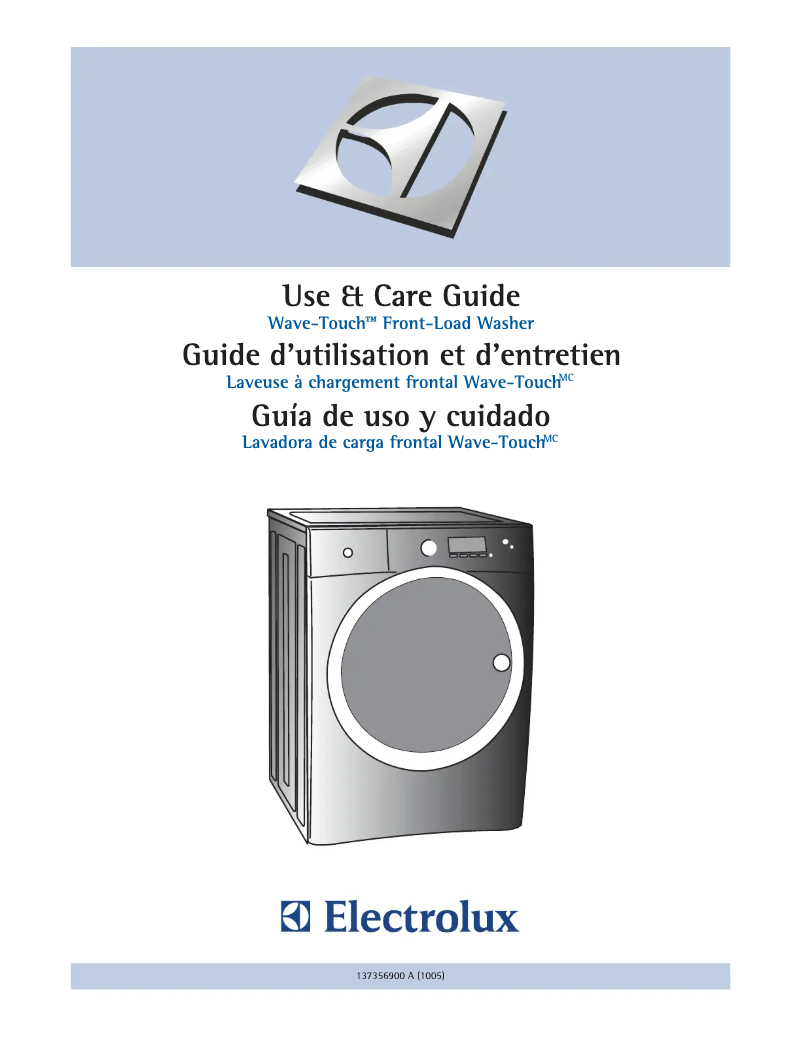 Page n°1 - Manuel utilisateur Electrolux EWFLS70JIW