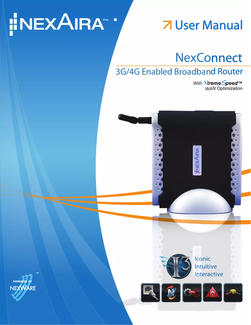 Page n°1 - Manuel utilisateur Nexaira NexConnect