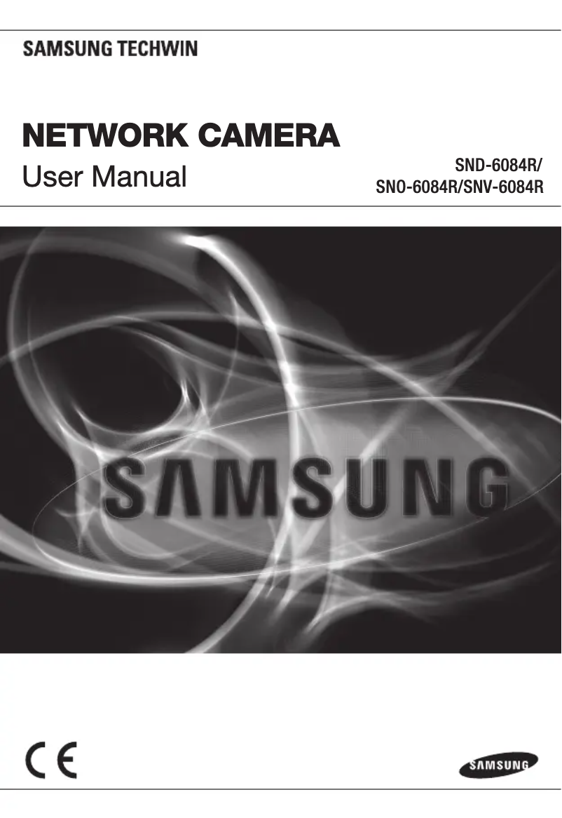 Page 1 de la notice Manuel utilisateur Samsung SND-6084R