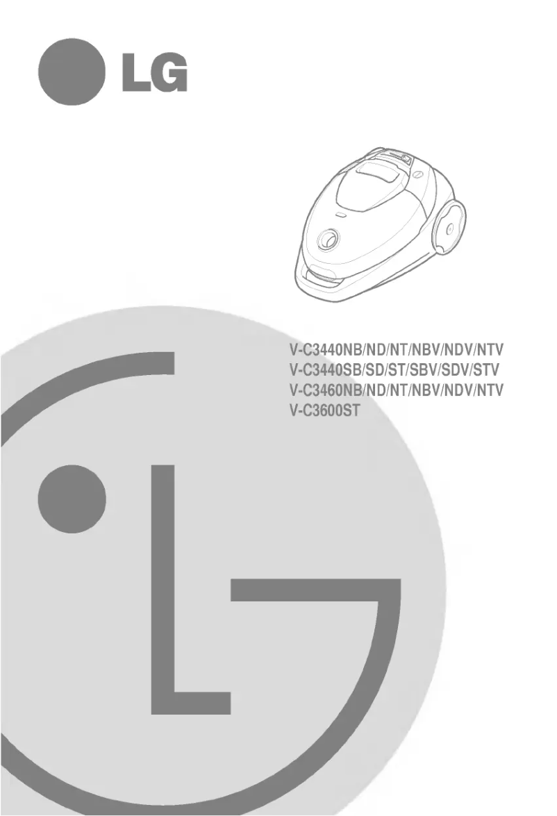 Page 1 de la notice Manuel utilisateur LG V-C3460NT