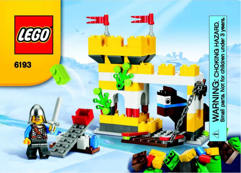 Page n°1 - Manuel utilisateur Lego Castle 6193