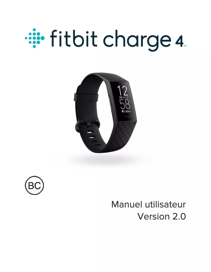 Page n°1 - Manuel utilisateur Fitbit Charge 4