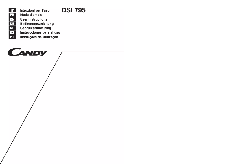 Image de la première page du manuel de l'appareil DSI 795