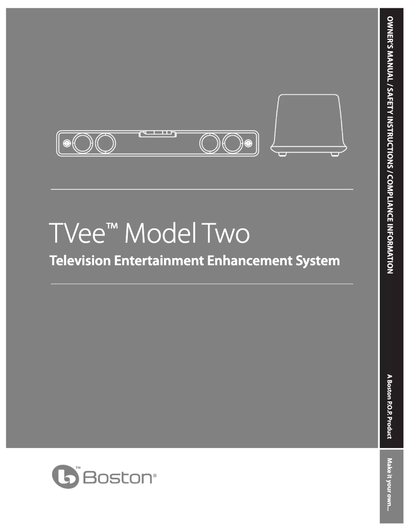 Imagen de la primera página del manual del dispositivo TVee 10