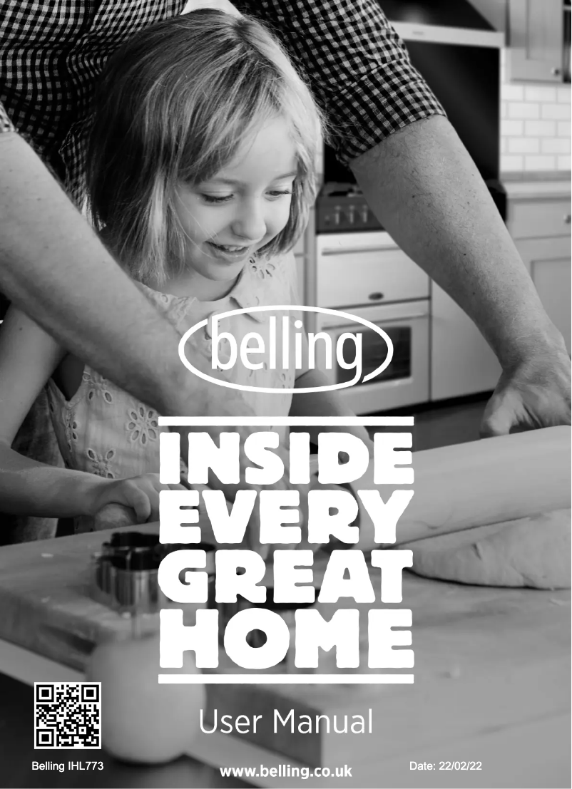 Image de la première page du manuel de l'appareil ComfortCook IHL773