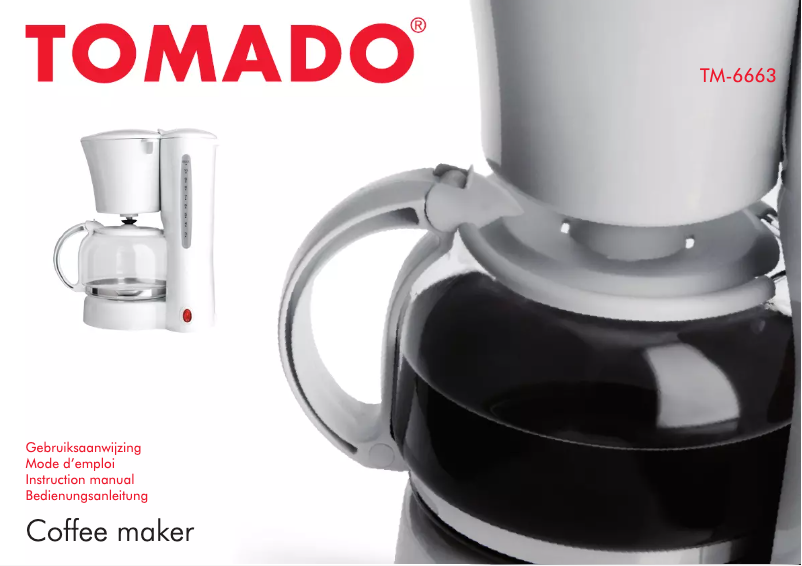 Page 1 de la notice Manuel utilisateur Tomado TM-6663