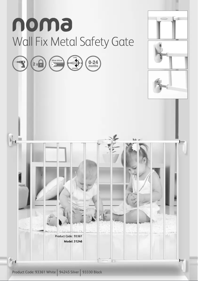 Image de la première page du manuel de l'appareil Wall Fix 94245