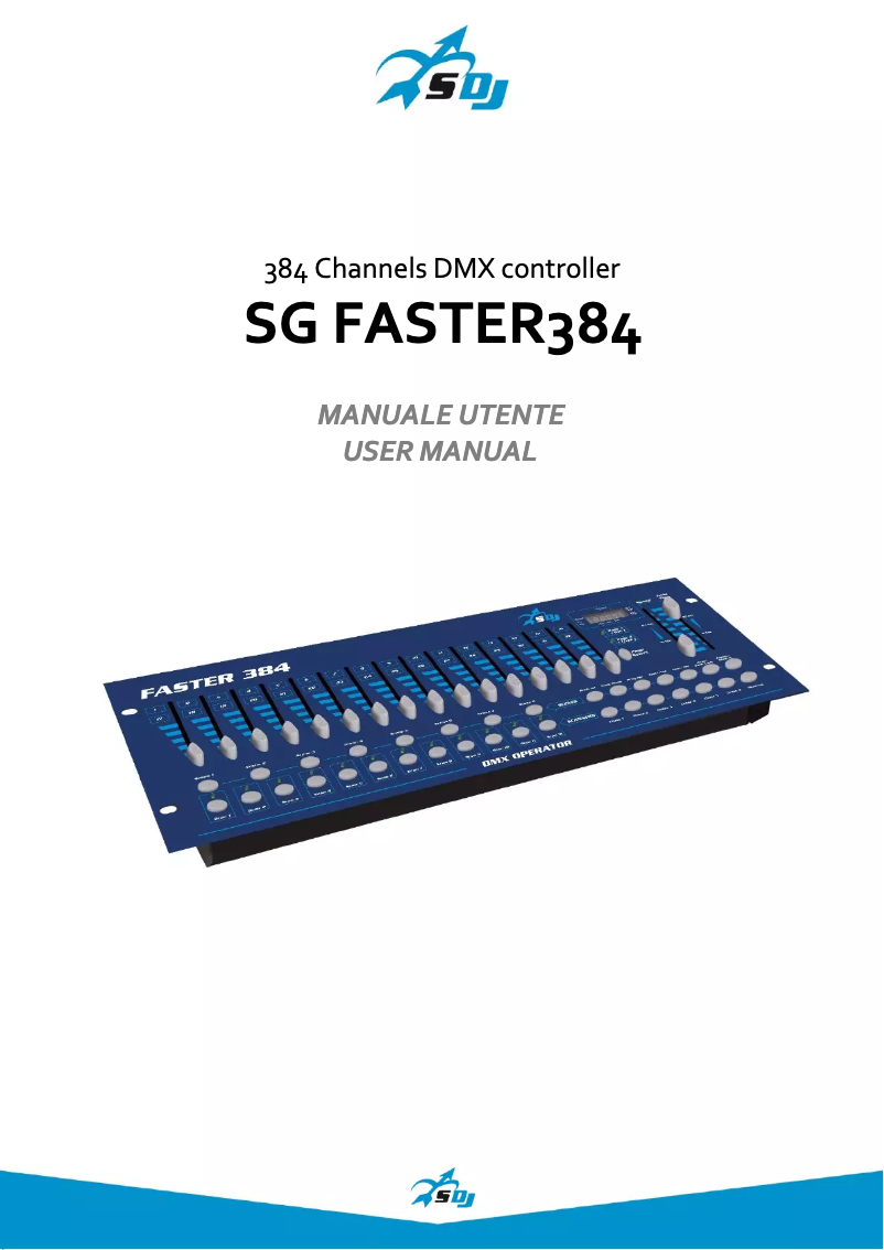 Image de la première page du manuel de l'appareil Faster 384 DMX