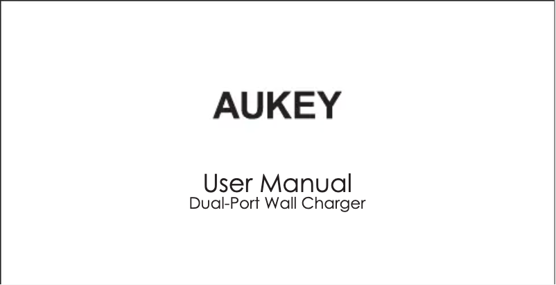 Page n°1 - Manuel utilisateur Aukey PA-U50